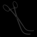 Forceps icon in an early version of the autopsy screen