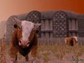 Bulls in a promotional screenshot for Pathologic